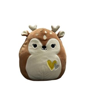 8” Dawn the Fawn with Hearts Squishmalllow